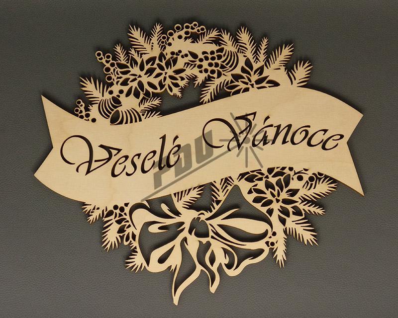 Věnec - Veselé Vánoce 1